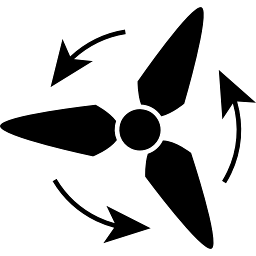 Ecological generator tool of rotatory fan